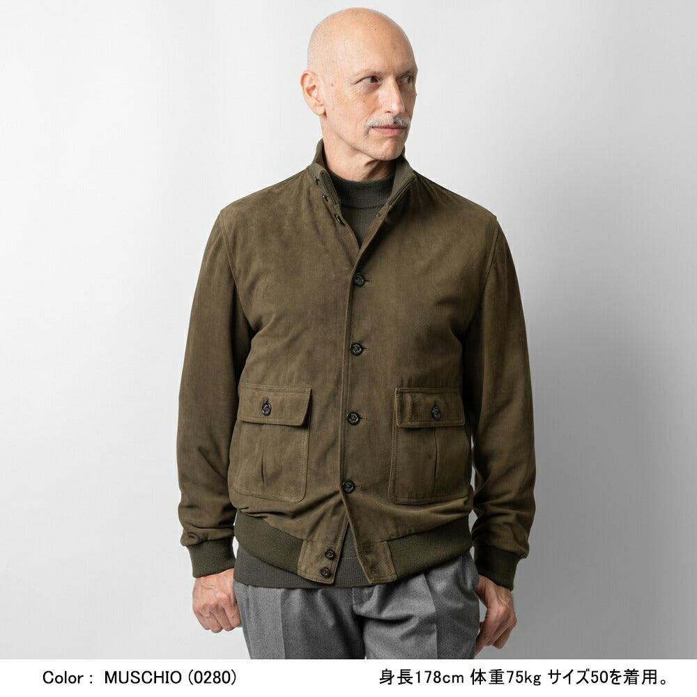 ヴァルスター VALSTAR ヴァルスタリーノ 407A.F228 スエード ブルゾン