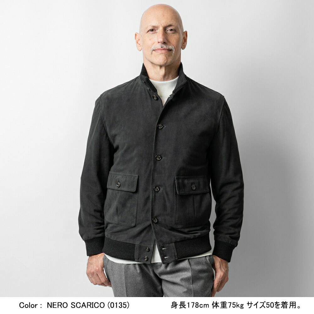 ヴァルスター VALSTAR ヴァルスタリーノ 407A.F228 スエード ブルゾン