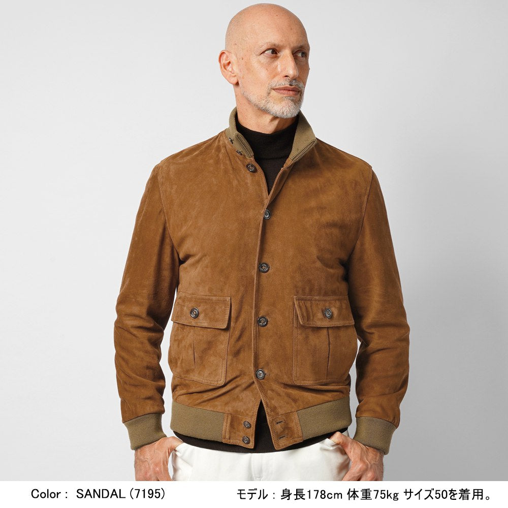 ヴァルスター VALSTAR ヴァルスタリーノ 407A.F228 スエード ブルゾン