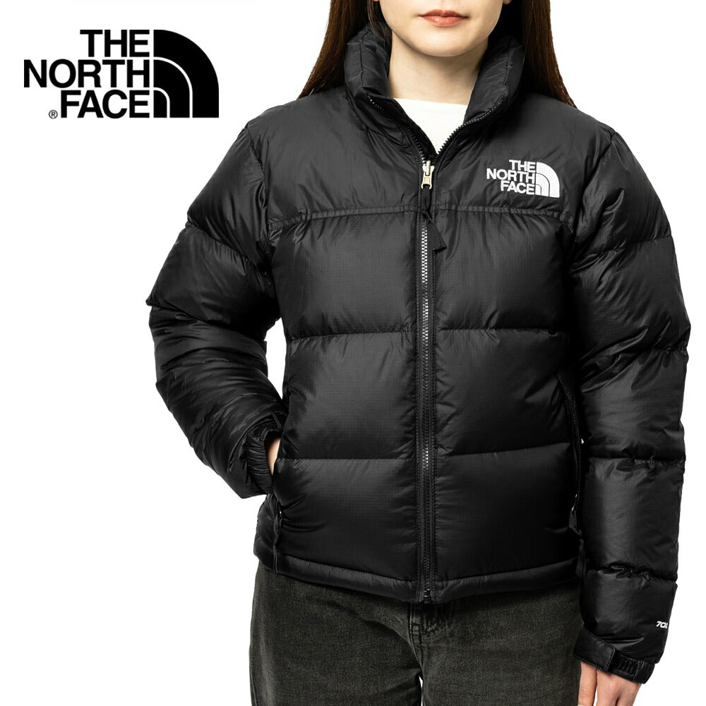 【返品不可】ノースフェイス ダウン ジャケット THE NORTH FACE 1996 レトロヌプシジャケット レディース NF0A3XEO RETRO NUPTSE JACKET レトロ ヌプシ ブラック TNF 700 アウター ダウンジャケット 軽量 ザノースフェイス BLACK