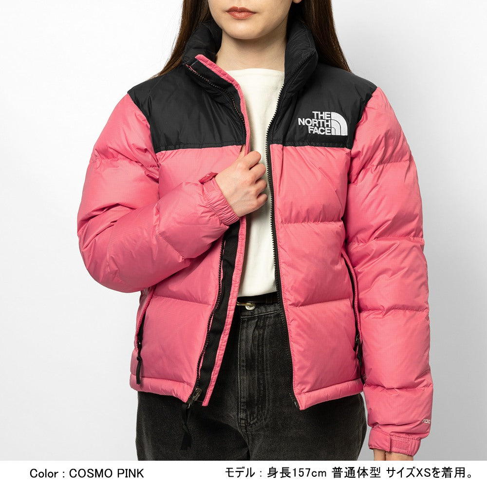 【返品不可】ノースフェイス ダウン ジャケット THE NORTH FACE 1996 レトロヌプシジャケット レディース NF0A3XEO RETRO NUPTSE JACKET レトロ ヌプシ ピンク ホワイト TNF 700 アウター ダウンジャケット 軽量 ザノースフェイス COSMO PINK WHITE