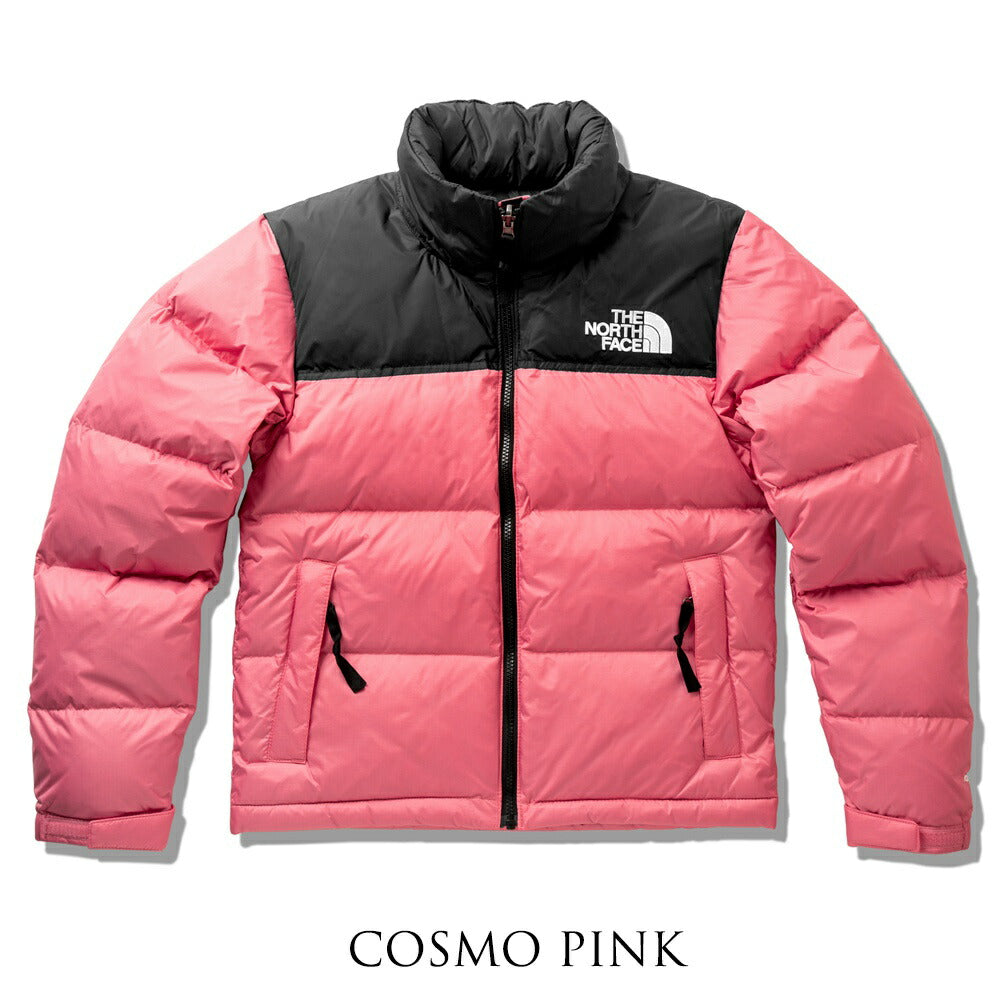 【返品不可】ノースフェイス ダウン ジャケット THE NORTH FACE 1996 レトロヌプシジャケット レディース NF0A3XEO RETRO NUPTSE JACKET レトロ ヌプシ ピンク ホワイト TNF 700 アウター ダウンジャケット 軽量 ザノースフェイス COSMO PINK WHITE