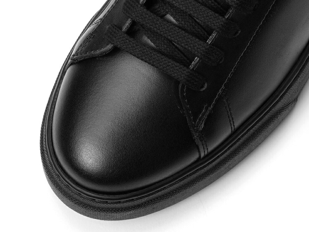 ＜返品不可＞ゼスパ ZESPA スニーカー ZSP4VH 軽量ソール レザー ブラック/ 黒 プラットホーム メンズ スニーカー インポート プレミアム ラグスポ シンプル ブランド 本革 きれいめ 革スニーカー 高級スニーカー 黒スニーカー メンズスニーカー